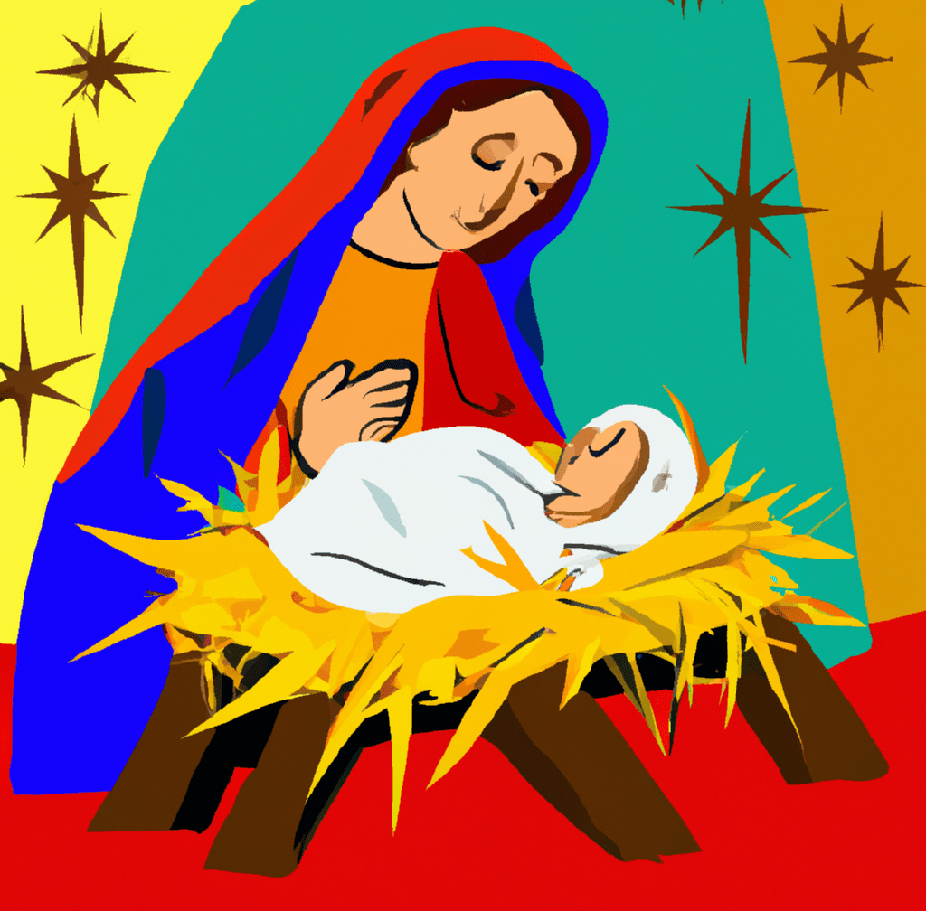 Nativity birth of Jesus (78) Religious Art
